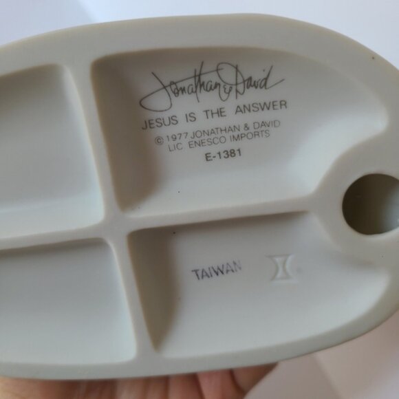 Precious Moments Jesus is the Answer Boy Globe Collectible Porcelain Figurine - Picture 12 of 12